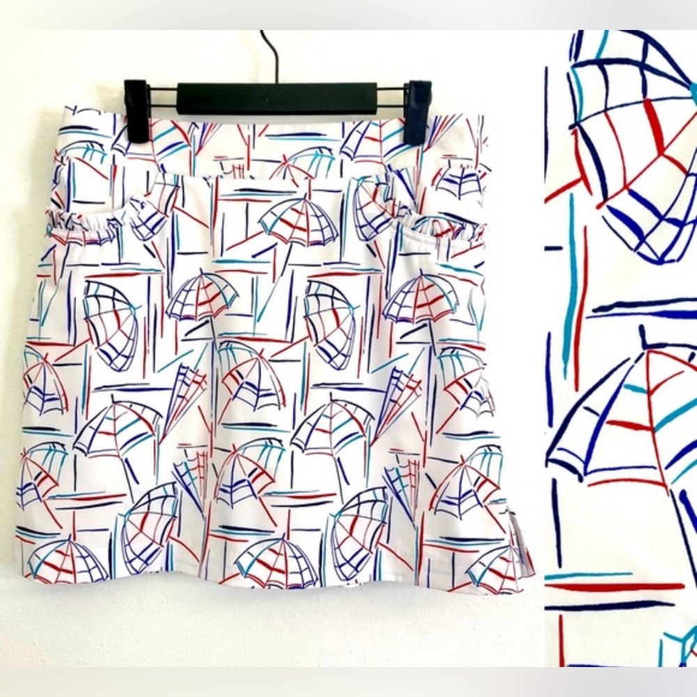 IZOD Golf umbrella print skort Size 14